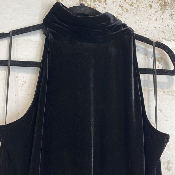 1.State Hidden Back Zipper Black Cocktail Dress size XL - Picture 4 of 9